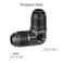EVIL ENERGY 8AN Male to 8AN 90 Degree Male Flare Union Coupler with 18 NPT Gauge Port Fitting Adapter