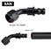EVIL ENERGY 8AN 45 Degree Push Lock Hose Fitting End Black 4PCS