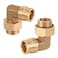 Ailbiuko Brass DOT PLC Male Elbow Fitting 58 Tube x M2215 Replace for Volvo 203784492 Pcs