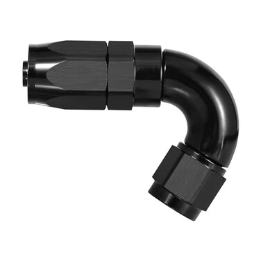 EVIL ENERGY 6AN 120 Degree One Piece Full Flow Hose End Fitting Swivel for CPE Braided Hose