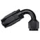 Podavelle 6AN 120 Degree Elbow Hose End Fitting Swivel Aluminum Black