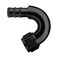 EVIL ENERGY 12AN 150 Degree Push Lock Fitting One Piece Full Flow Hose End