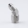 AC PERFORMANCE 3 AN Male to Female 45 Degree Swivel Stainless Steel Brake Fitting Adapter