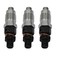 munirater 3Pack Fuel Injectors Replacement for Kubota D722 D782 D902 Engine 1600153000