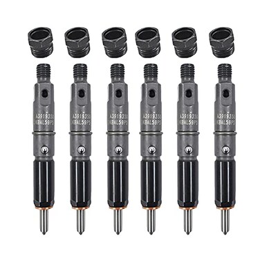 munirater 6Pack 50hp Fuel Injectors Replacement for Cummins 59L Diesel Engeine 19891993