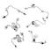 MDEOOSKY 6PCS Diesel Fuel Injector Line Injector Fuel Rail Injector Lines Replacement for 20032007 Dodge 59L Cummins 5086871AA 5086872AB 5086873AB 5086874AB 5086875AB 5086876AD
