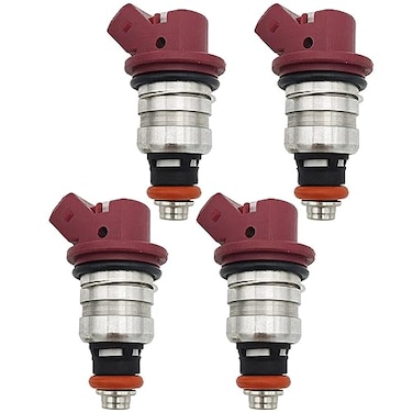 GEBANMR 804528 4pcs Set Fuel Injectors Replacement for Mercury Mariner Outboard Optimax 37001 7590115200225