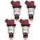 GEBANMR 804528 4pcs Set Fuel Injectors Replacement for Mercury Mariner Outboard Optimax 37001 7590115200225