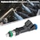 X AUTOHAUX 8pcs 0280158001 2L1Z9F593BA Fuel Injector for Ford E150 E250 E350 Super Duty 54L V8 20042009 for Ford Expedition 46L 54L V8 20032004 Black