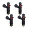 JESBEN 06A906031CK 4pcs Fuel Injectors Nozzles 4 Holes with Orings Replacement for Volkswagen Jetta 20L 2011 20132018 Beetle Golf 20L 19992003 FJ10647