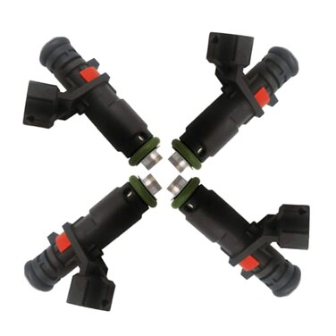 JESBEN 06A906031CK 4pcs Fuel Injectors Nozzles 4 Holes with Orings Replacement for Volkswagen Jetta 20L 2011 20132018 Beetle Golf 20L 19992003 FJ10647