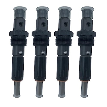 Hconcet 4 Pcs Fuel Injectors 3802338 Compatible with Cummins 4B 4BTA 4BT 39L 4B39C Diesel Engine