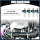 INFINAUTO Fuel Injector for Toyota Tacoma 19951999 24L Metal Silver Tone 4pcs