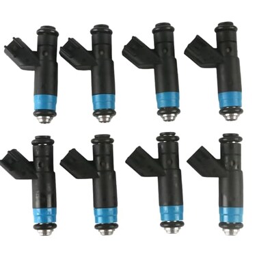 HLBTK 53032142AC FJ655 8PCS Fuel Injectors Fits for Dodge Ram 1500 2500 3500 57L 2003 Replace Part RL032142AC