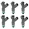JDMON 6pcs Fuel Injectors Compatible with 30L 35L 37L V6 20072020 Replacement for FJ982 1591046 16450R070A01 16450R70A01
