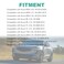 JDMON 6pcs Fuel Injectors Compatible with 30L 35L 37L V6 20072020 Replacement for FJ982 1591046 16450R070A01 16450R70A01