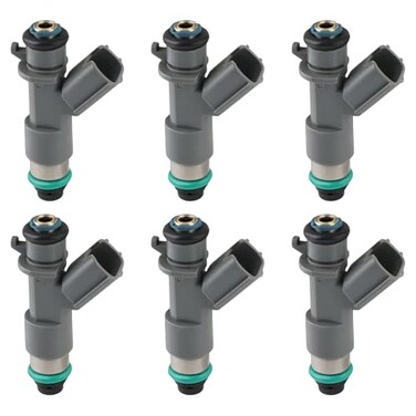 JDMON 6pcs Fuel Injectors Compatible with 30L 35L 37L V6 20072020 Replacement for FJ982 1591046 16450R070A01 16450R70A01