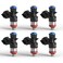 Riyhch 6Pcs Fuel Injector 4 Holes Fit for Jeep Cherokee 32L V6 20142017 Fuel Injector Replacement for 0280158313 04627794AA