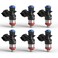 Riyhch 6Pcs Fuel Injector 4 Holes Fit for Jeep Cherokee 32L V6 20142017 Fuel Injector Replacement for 0280158313 04627794AA