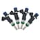 MAFSENSIRAuto FJ972 4pcs Fuel Injectors 10 Holes Replacement for Mitsubishi Lancer 24L 20092013 Outlander 24L 20082013 1465A205