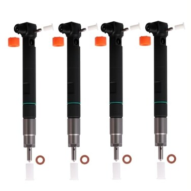 Riyhch 4PCS Fuel Injectors with Seal for Bobcat Excavators for Bobcat Skid Steers for DoosanReplace OE 7275454 28337917 40090300074D