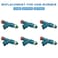 JDMON 6pcs Fuel Injectors Compatible with Volvo S80 V70 XC60 XC70 XC90 20072015 Replacement for FJ1066 307775010 307775015