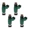 JDMON 4Pcs Fuel Injectors Compatible with Mazda Protege 20012003 Protege5 20022003 Replacement for FJ657 INP783 4G1408