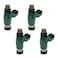 JDMON 4Pcs Fuel Injectors Compatible with Mazda Protege 20012003 Protege5 20022003 Replacement for FJ657 INP783 4G1408
