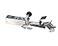 Kason 1092 Hydraulic Door Closer 78 to 1 58 Inch Offset Hook 11092000008