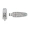 Kason 1248 Spring Assisted Hinge 114 Inch Offset 11248000020