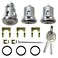 USonline911 654394765282 Door Lock Cylinder Keys Door Trunk Key Set DoorsTrunk Lock Key SetReplacement for Camaro