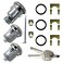 USonline911 654394765282 Door Lock Cylinder Keys Door Trunk Key Set DoorsTrunk Lock Key SetReplacement for Camaro