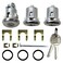 USonline911 654394765282 Door Lock Cylinder Keys Door Trunk Key Set DoorsTrunk Lock Key SetReplacement for Camaro