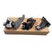 HUYILUN0104 1 Lot 3 Pcs Driver Left Side Rear Sliding Door Roller Top Center Bottom Set Compatible with Honda Odyssey 20052010