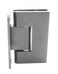 CRL CR LAURENCE GEN037BSC Brushed Satin Chrome Geneva 037 Series Wall Mount Full Back Plate Standard Hinge