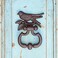 Esschert Design USA BR15 Bird Silhouette Door Knocker Antique Brown