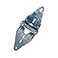 Protech Garage Doors Garage Door Hinge Heavy Duty 14 Gauge Steel 1 with Galvanized Finish ResidentialLight Commercial Garage Door Replacement JGS