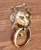 eSplanade 675 Inches Brass Lion Face Door Knocker Door Decor Home Decor