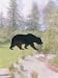 The Decal Empire Retractable Screen Door Decals 5 per Package Keep Children Safe Alert Birds Dogs Kids Warn Protect Window Safety Bears Black