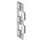 Pro-Lok ProLok ESP131B Strike Plate Double Lip w 512 Center Brass Finish