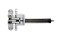 SOSS 218ICUS26D 218IC Zinc Invisible Closer for 175 Doors Satin Chrome Exterior FinishSilver