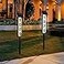 Megfiehun Solar Address SignSolar House Numbers for Outside Lighted Address Plaque Outdoor Waterproof Illuminated LED Address Numbers for Yard Home Gate MailBox