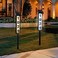 Megfiehun Solar Address SignSolar House Numbers for Outside Lighted Address Plaque Outdoor Waterproof Illuminated LED Address Numbers for Yard Home Gate MailBox