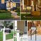 Lepwings Solar Address Sign Light DoubleSided with Stakes Mailbox Mount 2000mAh Battery LED House Numbers for Yard or Wall Waterproof Solar Powered Address Plaque with Dusk to Dawn Sensor 3 Light Mode