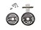 Johnson Hardware Brushed Nickel Pocket Door Privacy Lock