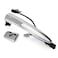 Jepacr 806469N00A Exterior Chrome Door Handle Front Left Driver Side with Sensor and Smart Keyless Entry System for 20092018 Nissan SentraMaximaMuranoLeaf Replace 806469N00A 806451AA0A