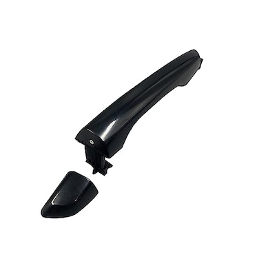 HUYILUN0104 Front Or Rear Right Passenger Exterior Door Handle Black Compatible with Hyundai Elantra 20172022