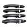 Dreamseek 8Pcs 4 Door Handle Cover Compatible with Honda CRV CRV 2007 2008 2009 2010 2011 Exterior ABS Molding Protector Trim Carbon Fiber Pattern