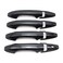 Dreamseek 8Pcs 4 Door Handle Cover Compatible with Honda CRV CRV 2007 2008 2009 2010 2011 Exterior ABS Molding Protector Trim Carbon Fiber Pattern