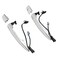 Gledewen Exterior Door Handles Chrome 2PCS Compatible with 20092018 Nissan Sentra Murano Maxima Leaf with Sensor and Smart Keyless Entry System Front Left Right Side Replace 806469N00A 12459871